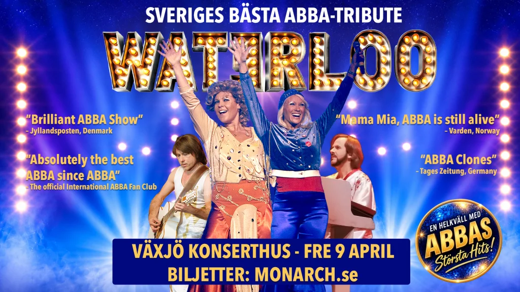 WATERLOO – ABBA Tribute Show
